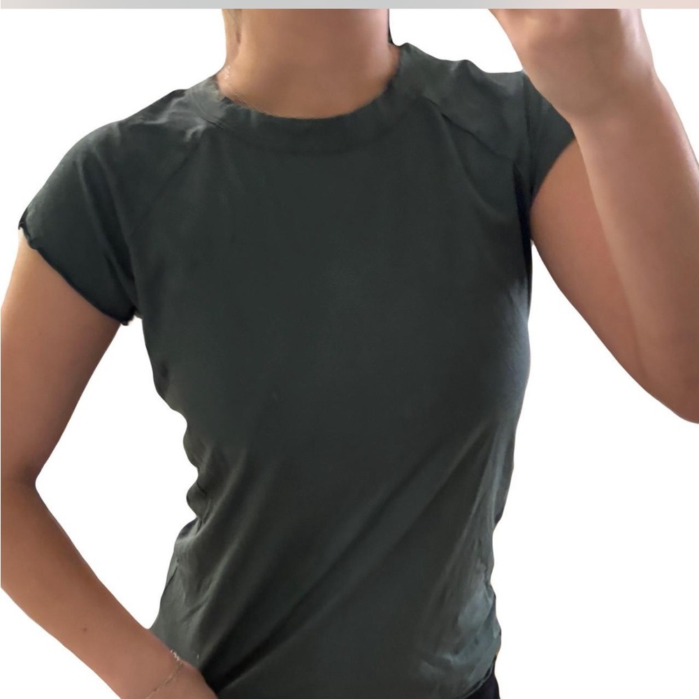 Nili Lotan Green Muscle Tank